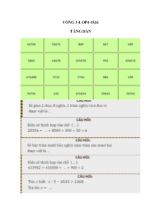Đề violympic môn Toán Lớp 4 - Vòng 3 - Năm học 2015-2016